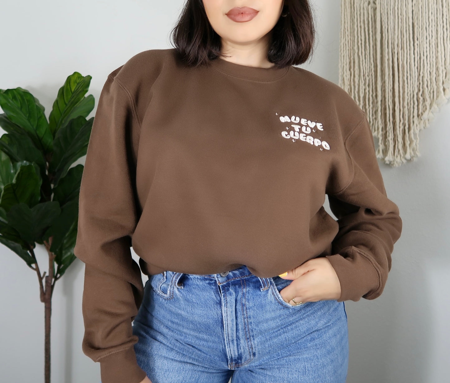 Café con Crema Crewneck