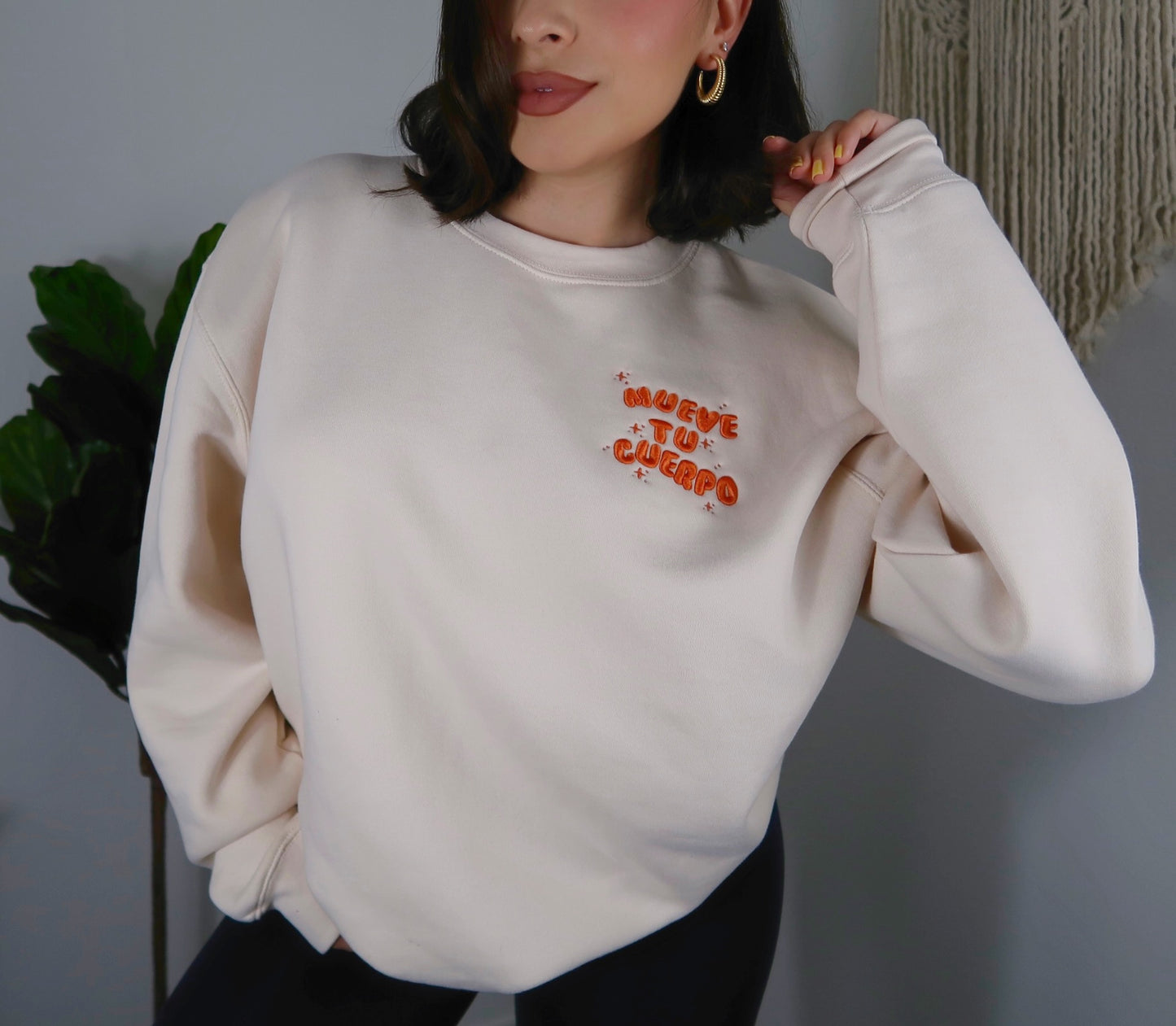 Crema de Naranja Crewneck