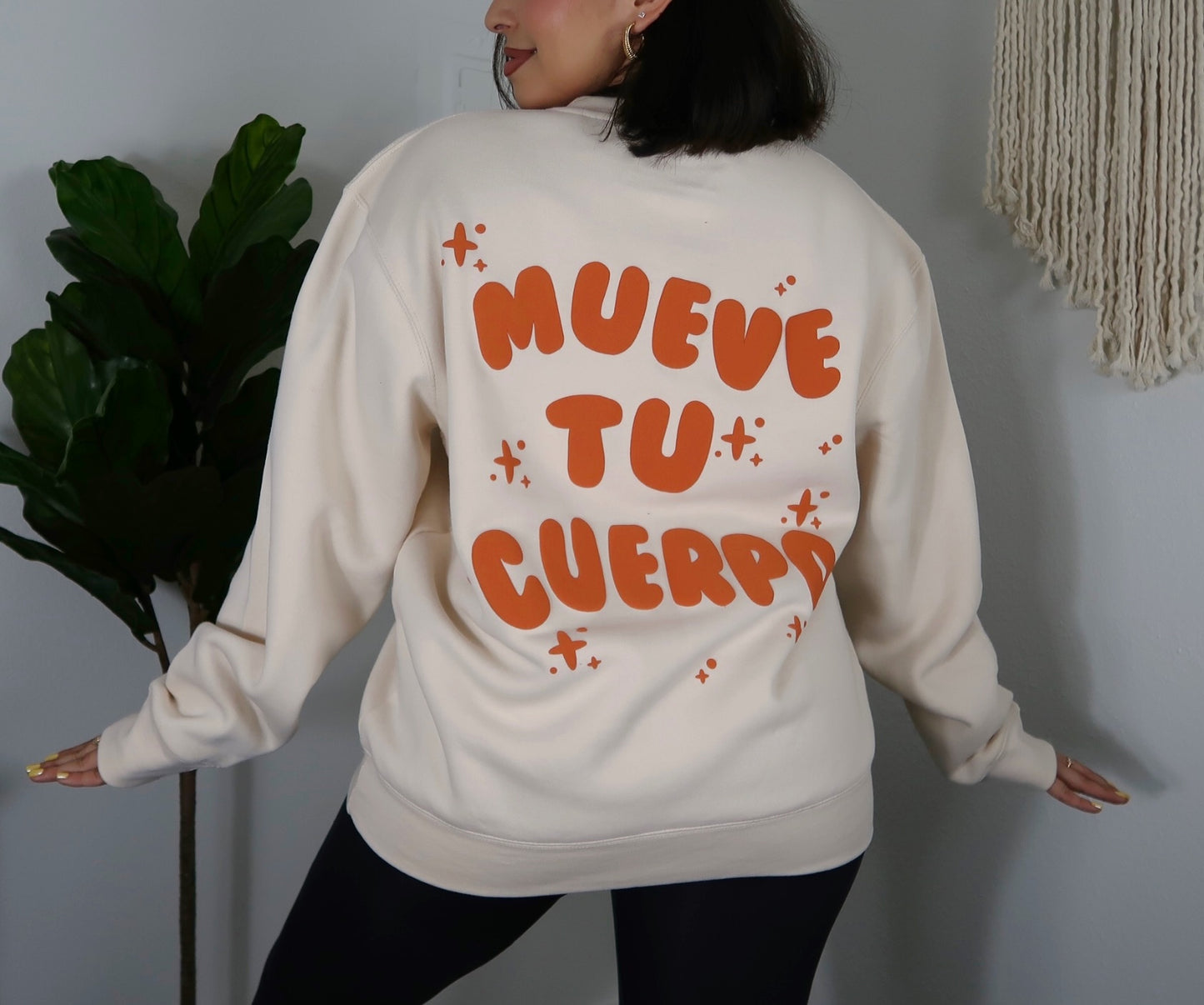 Crema de Naranja Crewneck